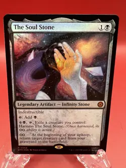 The Soul Stone Marvel's Spider-Man Foil Magic The Gathering - Image 1
