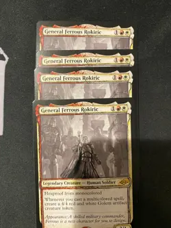 MTG Modern Horizons 2 General Ferrous Rokiric Showcase x 4 - Image 1