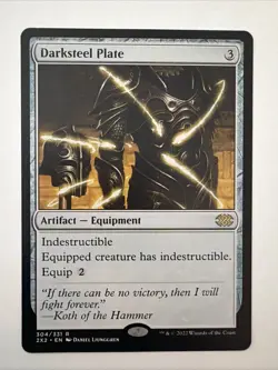 Darksteel Plate Double Masters 2022 Regular - Image 1
