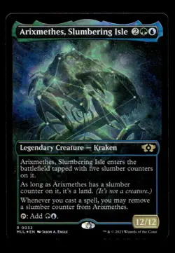Arixmethes, Slumbering Isle 32 Foil R March of the Machine: Multiverse Legends - Image 1