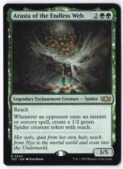 Arasta of the Endless Web R Commander: Tarkir: Dragonstorm 244 NM - Image 1