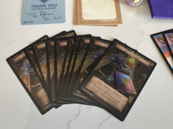 GAMEGENIC Deck Box The Academic 133+ XL BLACK/PURPLE Tolarian Kickstarter Bundle - Image 2