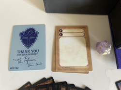 GAMEGENIC Deck Box The Academic 133+ XL BLACK/PURPLE Tolarian Kickstarter Bundle - Image 4