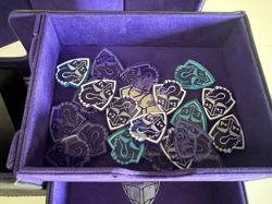 GAMEGENIC Deck Box The Academic 133+ XL BLACK/PURPLE Tolarian Kickstarter Bundle - Image 5