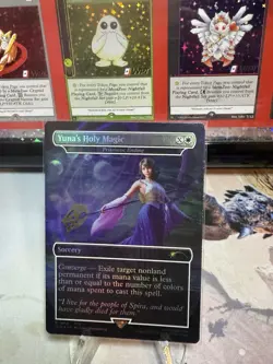 Yuna's Holy Magic - Prismatic Ending (1868) (Rainbow Foil) Secret Lair Drop Foil - Image 1