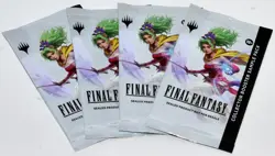 4x Final Fantasy Collector Booster Sealed Sample Packs Magic the Gathering MTG - Image 1