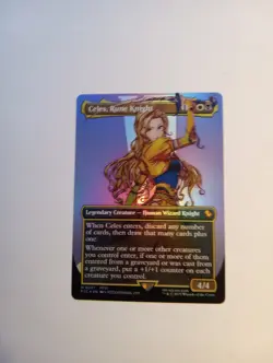 Celes, Rune Knight (Borderless) Commander: Final Fantasy Foil - Image 1