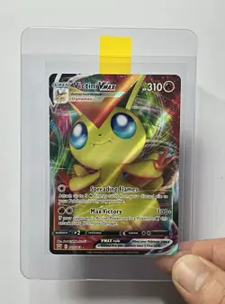 Victini VMAX 022/163 (NM) Ultra Rare Sword & Shield: Battle Styles 2021 Pokemon - Image 3