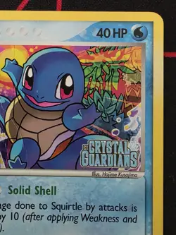 Pokemon TCG: Squirtle 64/100 Reverse Holo Stamped EX Crystal Guardians DMG - Image 3