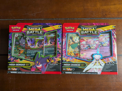 Pokemon Set of 2 Gengar and Diancie ex Mega Battle Deck - Image 1