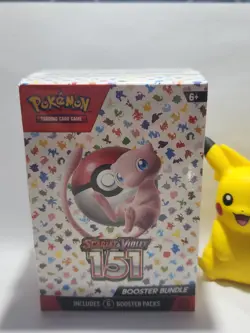 151 Booster Bundle Factory Sealed TCG Pokemon Fast Shipping - Image 1