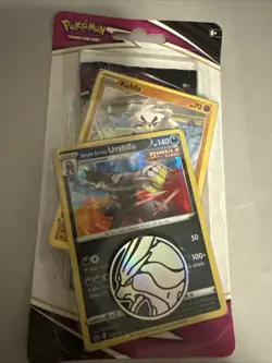 Pokemon Sword Shield Fusion Strike Urshifu Checklane BLISTER Pack SEALED! - Image 1