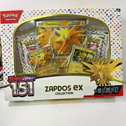 Pokemon Scarlet & Violet 151 Zapdos Ex Collection Box - New - Factory Sealed - Image 1