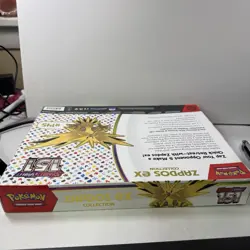 Pokemon Scarlet & Violet 151 Zapdos Ex Collection Box - New - Factory Sealed - Image 3