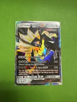 Pokemon TCG - Dusk Mane Necrozma GX 90/156 - Ultra Rare - Ultra Prism NM - Image 1