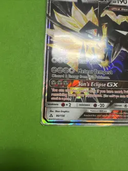 Pokemon TCG - Dusk Mane Necrozma GX 90/156 - Ultra Rare - Ultra Prism NM - Image 4