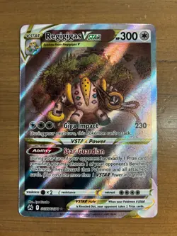 Pokemon TCG Regigigas VSTAR GG55/GG70 Crown Zenith Ultra Rare Full Art 55?? - Image 1