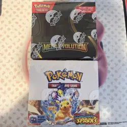Pokemon TCG Surging Sparks + Mega Evolution Enhanced Booster Box SEALED - Image 1