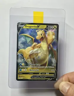 Dragonite V 049/078 (NM) Ultra Rare Sword & Shield: Pokemon Go 2022 - Image 3