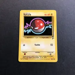 Pokemon TCG Voltorb Base Set 2 98/130 Regular Unlimited Common - Image 1
