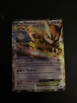 Pokemon TCG Mewtwo EX 54/113 Black & White Legendary Treasures Ultra Rare - Image 1