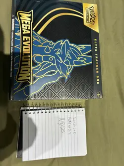 🔥Pokemon TCG: Mega Evolution Elite Trainer Box ETB (Lucario)-( SEALED)🔥 - Image 1