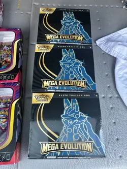 🔥Pokemon TCG: Mega Evolution Elite Trainer Box ETB (Lucario)-( SEALED)🔥 - Image 2