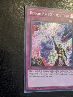 Yu-Gi-Oh TCG Ultimate Fire Formation Sinto FIGA EN021 NM - Image 2