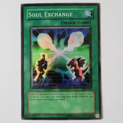 Soul Exchange - SDY-041 - HP/DMG - Super Rare - Unlimited - Yugioh - Image 1