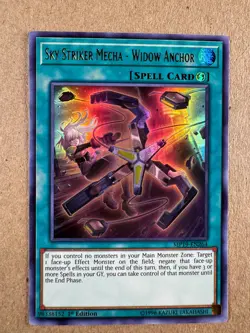 Sky Striker Mecha - Widow Anchor MP19-EN264 2019 Tin Mega Pack 1st Yugioh - Image 1