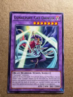 Lunalight Cat Dancer SHVI-EN046 Shining Victories 1st Edition Yugioh - Image 1
