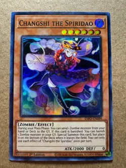 Changshi the Spiridao DIFO-EN096 Dimension Force 1st Edition Yugioh - Image 1
