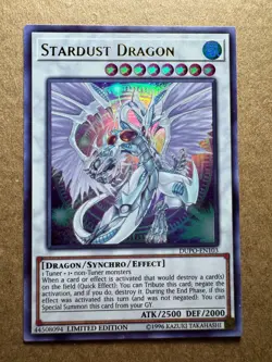 Stardust Dragon DUPO-EN103 Duel Power Limited Yugioh - Image 1