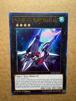 Number 101: Silent Honor ARK DUDE-EN017 Duel Devastator 1st Edition Yugioh - Image 1