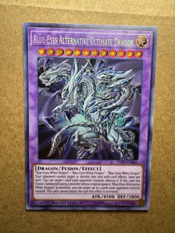Blue-Eyes Alternative Ultimate Dragon TN19-EN001 2019 Tin Limited Ed Yugioh - Image 1