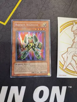 Yu-Gi-Oh Rocket Warrior CT2-EN005 Limited Edition Secret Rare Holo 103💎NM💎 - Image 1