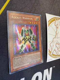 Yu-Gi-Oh Rocket Warrior CT2-EN005 Limited Edition Secret Rare Holo 103💎NM💎 - Image 2