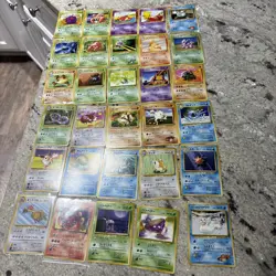 Lot Of 35 NM Vintage Japanese Pokemon Cards 1996 - Image 1