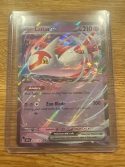 Pokemon Latias EX Surging Sparks Double Rare Card 76/191 Near Mint Condition - Image 1