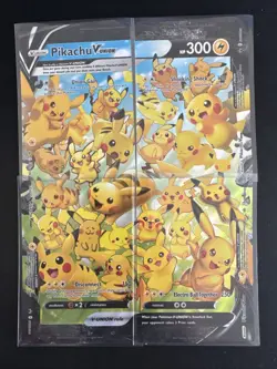 Pikachu V-Union [Set of 4] SWSH: Sword & Shield Promo Cards Holo - Image 1