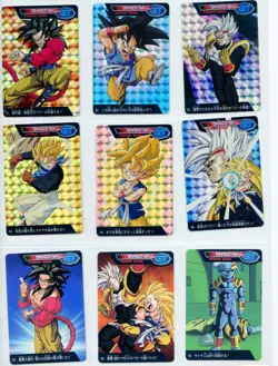 Dragon Ball Dragonball GT PP Part 3 Set 32 Card Cards SET Amada Z RARE COMPLETE - Image 1