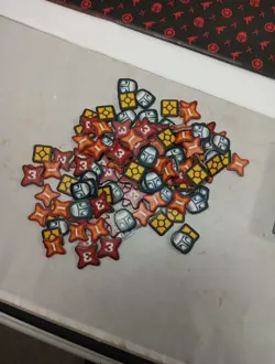 Star Wars Destiny Game Lot w/ Vader Leia Anakin Kylo Luke Rey 223 Cards 90 Dice - Image 4