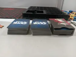 Star Wars Destiny Game Lot w/ Vader Leia Anakin Kylo Luke Rey 223 Cards 90 Dice - Image 5