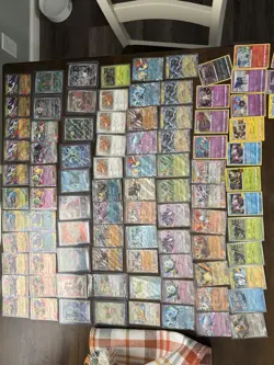 POKEMON TCG MIXED CARD LOT OF 120+ Mega Evolution Destined Rivals Prismatic Ev - Image 1