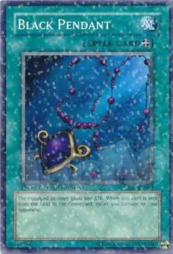 Yugioh - Black Pendant - Parallel Rare NM - Plus Free Holographic Card - Image 1
