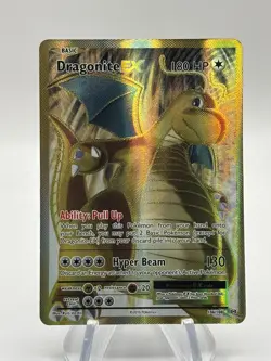 Dragonite EX (Full Art) 106/108 Evolutions Holo Pokemon Card - Image 1