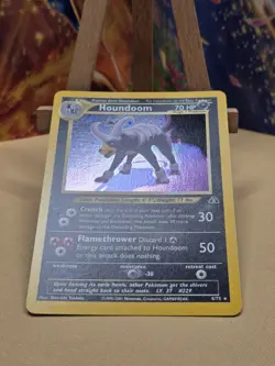 1st Edition Houndoom 4/75 Neo Discovery Holo 🔥NICE CARD🔥 - Image 2
