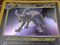 1st Edition Houndoom 4/75 Neo Discovery Holo 🔥NICE CARD🔥 - Image 3