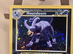 1st Edition Houndoom 4/75 Neo Discovery Holo 🔥NICE CARD🔥 - Image 4