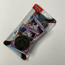 Pokemon Obsidian Flames 2023 1-pack Blister (Houndstone) SV03 *Worn Hanger Card* - Image 1